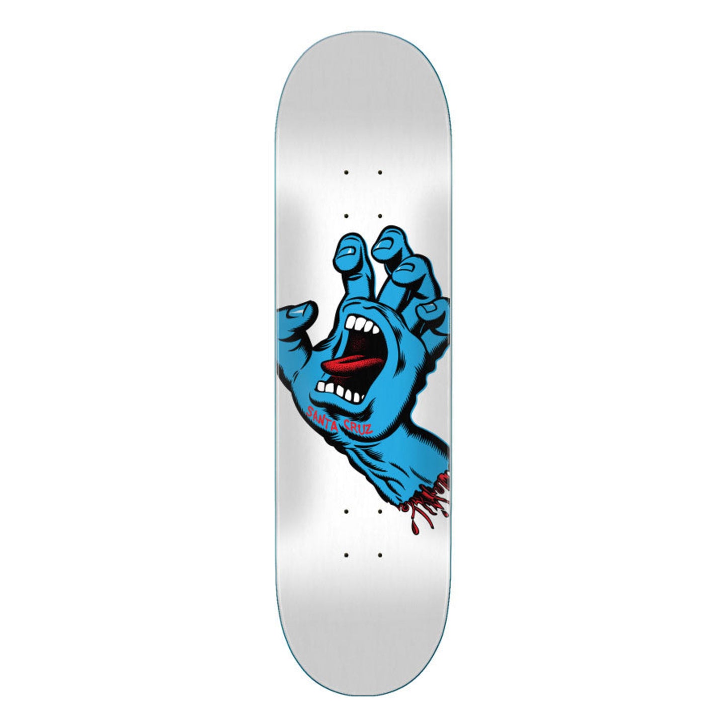 Santa Cruz - Screaming Hand 8.25" White