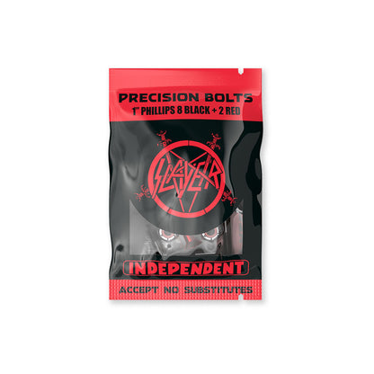 Independent Trucks - Precision Bolts 1" Phillips Slayer Red (Kruiskop)