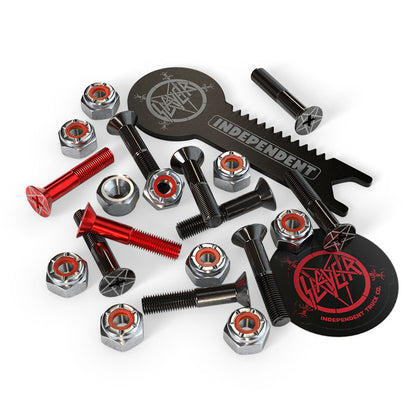 Independent Trucks - Precision Bolts 1" Phillips Slayer Red (Kruiskop)