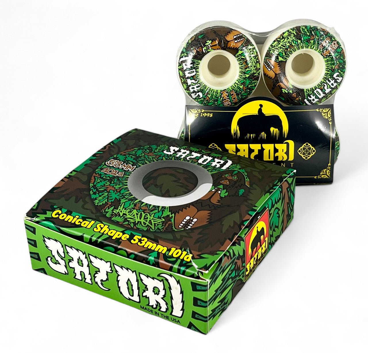 Satori Wheels - BIgfoot x Satori Wheels Conical Shape 53mm 101a