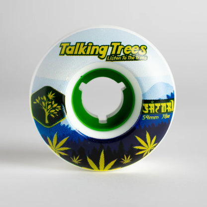 Satori Wheels - Talking Trees Cruiser Wheels 54mm (Hemp Oil)